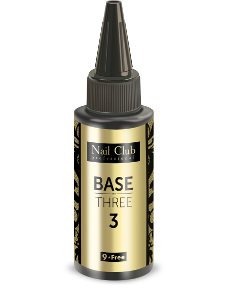 Купить базу для ногтей BASE THREE 3 Nail Club professional