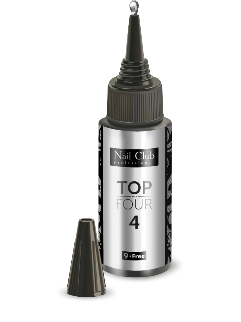 Купить топ для ногтей TOP FOUR 4 Nail Club professional