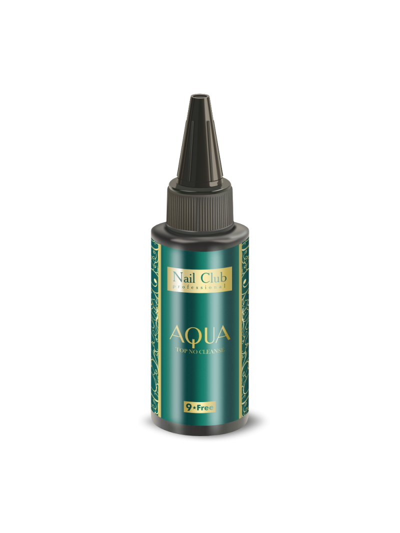Купить финиш-гель для ногтей без липкого слоя AQUA TOP Nail Club