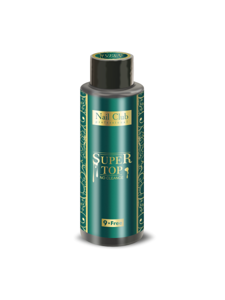 Купить финиш-гель для ногтей без липкого слоя SUPER TOP Nail Club