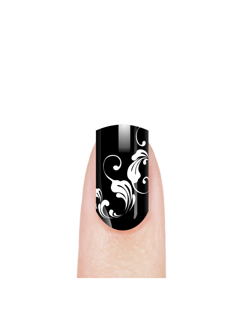 Купить гель-краску для ногтей без липкого слоя AS-01 White