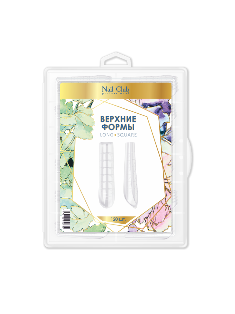 Купить верхние арочные формы для наращивания ногтей SIMPLE NATURAL