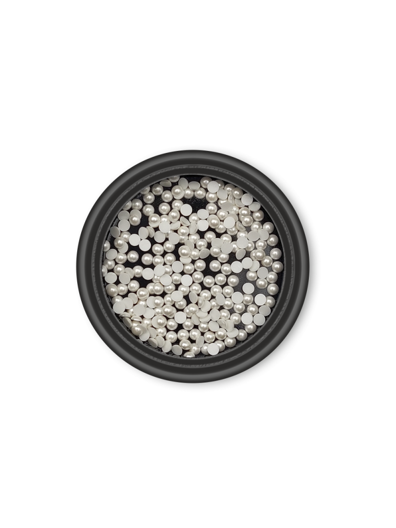 Купить жемчуг для дизайна ногтей круглый, D 2 мм, 250 шт