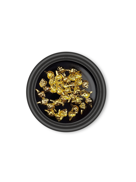 Купить декор фигурный из металла 023J размер 3,5х6 мм, 35 шт в уп с доставкой по всей России