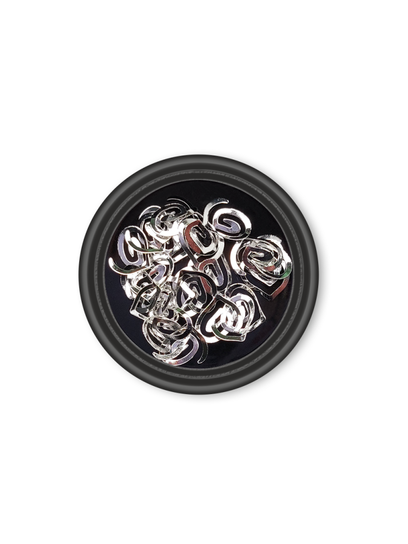 Купить декор фигурный из металла 030J размер 7,8 мм, 25 шт в уп с доставкой по всей России