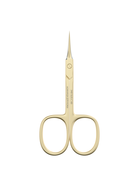 Маникюрные ножницы для кожи с изгибом 340 SUS C0