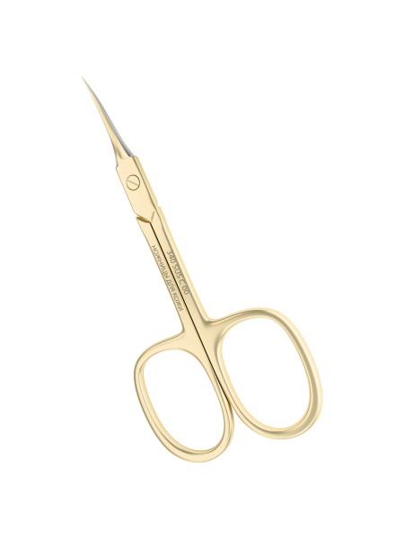 Маникюрные ножницы для кожи с изгибом 340 SUS C0