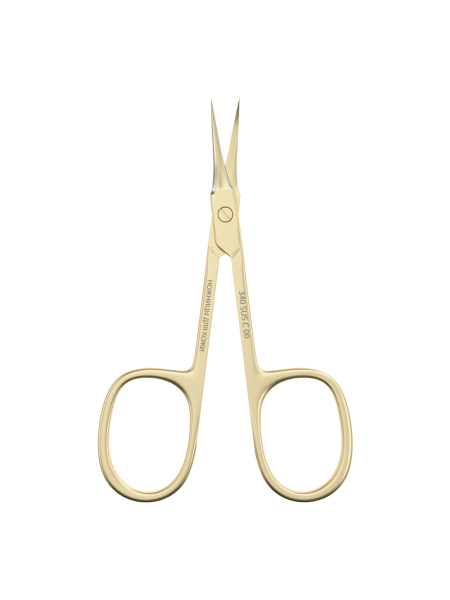 Маникюрные ножницы для кожи с изгибом 340 SUS C0