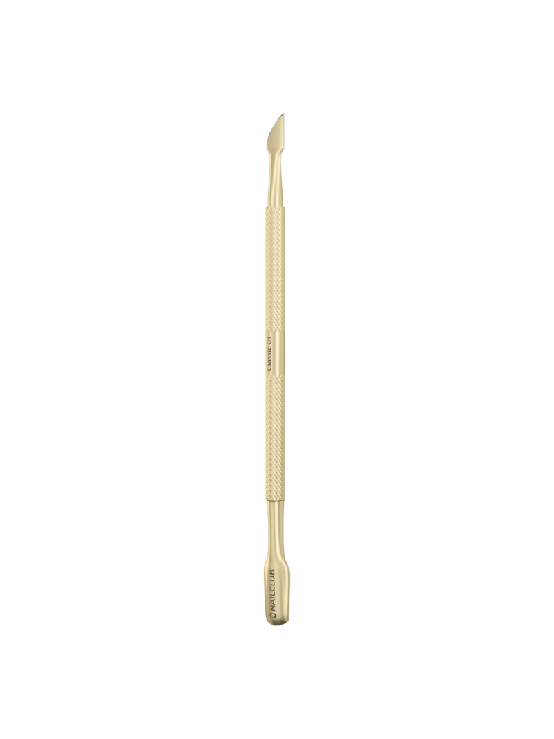 Пушер двусторонний тонкий край STAINLESS STEEL CLassic 1