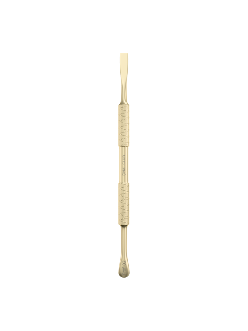 Пушер для маникюра двусторонний острый край Profi 2