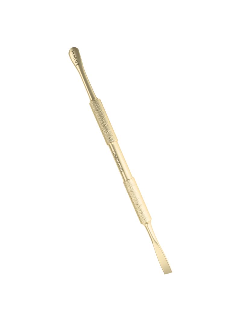 Пушер для маникюра двусторонний острый край Profi 2