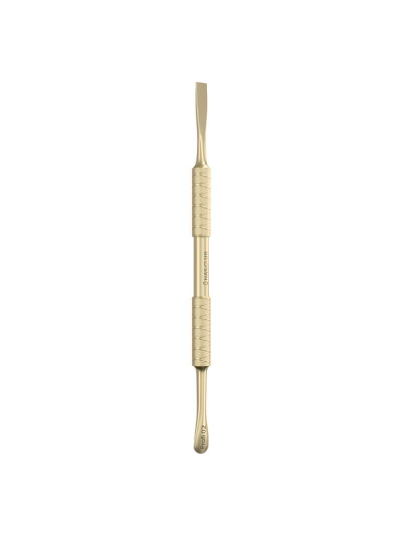 Пушер для маникюра двусторонний острый край Profi 2