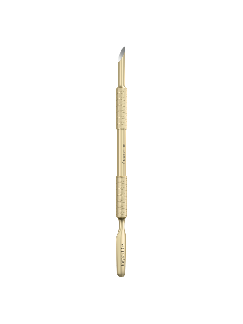 Пушер двусторонний с копытцем STAINLESS STEEL Expert 3