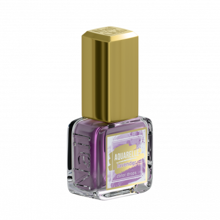 Лавандовые акварельные капли для дизайна AQ-11 Lavender