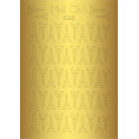 Металлизированный стикер для дизайна ногтей GOLDEN 022