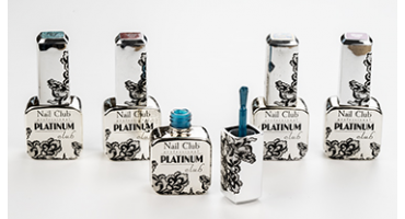 Купить гель-лак для ногтей с перламутром и шиммером PLATINUM CLUB Nail Club professional